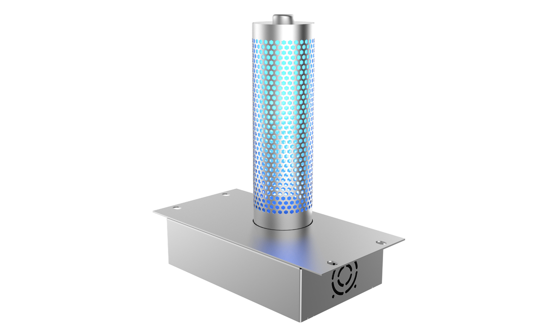 ultraviolet duct mounted air purifier