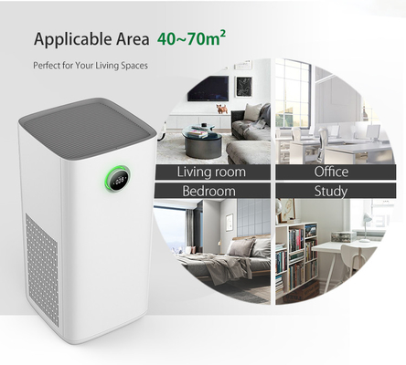 Household HEPA Home Air Purifier 5 Fans Speeds Minimal Footprint