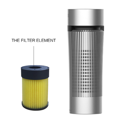 Quiet Car Air Purifier Remove 99.97% Dust Smoke High Efficiency