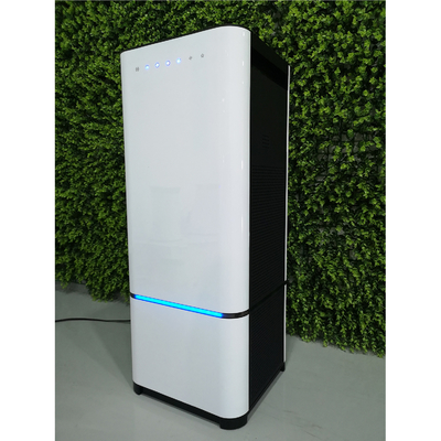 35W Floor Standing Air Purifier For Office With H13 True HEPA Filter Air Quality Monitor
