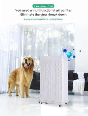 True HEPA Filter Home Air Purifiers For Large Room 5500 Sq Ft 5 Stage