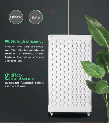 5 In 1 H13 True HEPA UV HEPA Air Purifier For Large Room 5500 Sq Ft