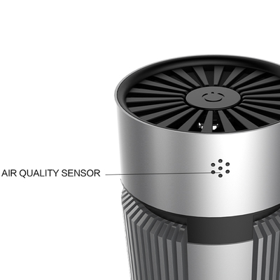 USB Car Air Cleaner Lysozyme Hepa Filter Portable Negative Ion Air Purifier