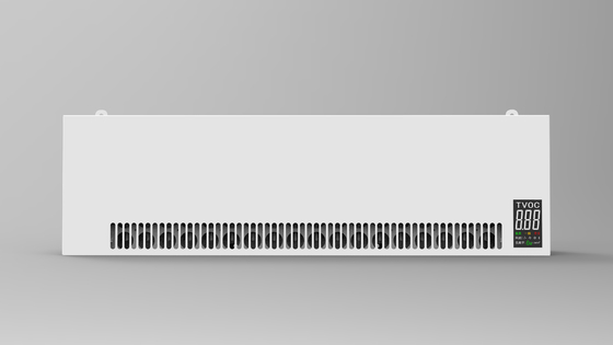 Iron ABS CADR 1600m3/h Wall Mounted Air Purifier Indoor High Efficiency Sterilization