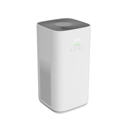 White Color CADR 400m3/h Anion Air Purifier ABS UV Light Hepa Filter Air Purifier