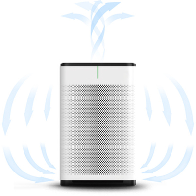Negative Ion HEPA Filter Air Purifier Anion Air Cleaner With Night Light Timer