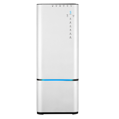 Floor Standing PM2.5 Index Air Purifier , UV Air Cleaner For Hotel